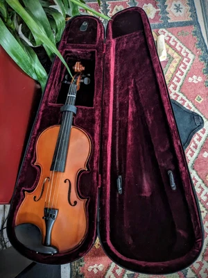 $89 • Buy Florea Oradea 4/4 Violin With Hard Case- Read Description 