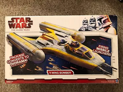 Star Wars Clone Wars Y-Wing Bomber Unopened • $170