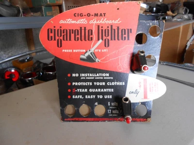 $635 • Buy Vintage Accessory 30s 40s 50s Cig-o-mat Car Cig Lighter & Display