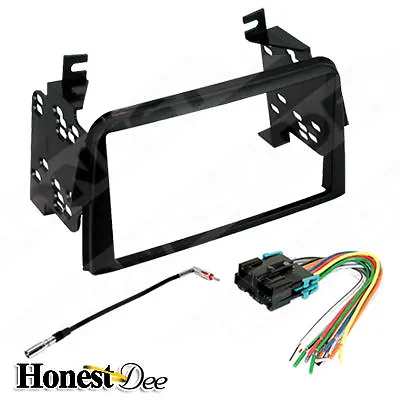 Metra 95-3105 Saturn Double-Din Radio Install Dash Kit & Wires Car Stereo Mount • $25.95