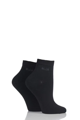 £8.99 • Buy Ladies 2 Pair Elle Bamboo Anklet Socks