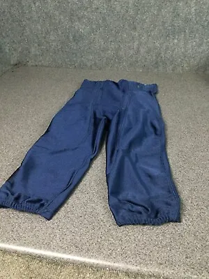 Majestic MLB Adult Pro Style Baseball Pants Cuffed Adult Small Blue M23E • $49.99