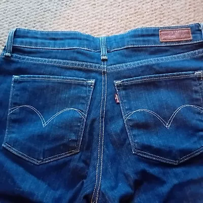 Womens LEVI Demi Curve Skinny Jeans Size 30 W30 L26 VGC • £15