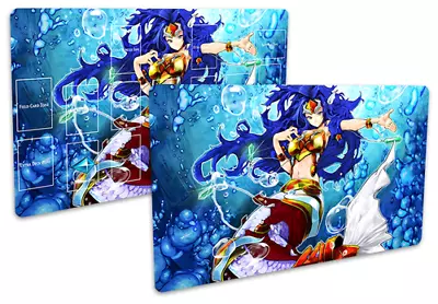 No.3095 Yugioh TCG CCG Card Game Custom Playmat Mermail Abysslinde YGO Deck Mat • $22.94