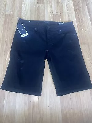 £5 • Buy Jack&Jones Black Ripped Denim Shorts