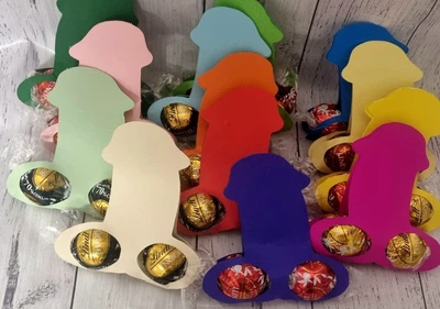 10 Willy Pecker Chocolate Wrapper Card Birthday Hens Night Party Favour Birthday • $11.95