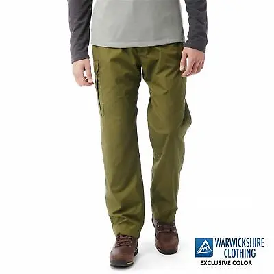 Craghoppers Classic Kiwi Mens Trousers Dark Moss New Exclusive Colour Hiking • £36.99