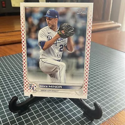 2022 Topps Series 1 Independence Day /76 Mike Minor #155 • $4.50