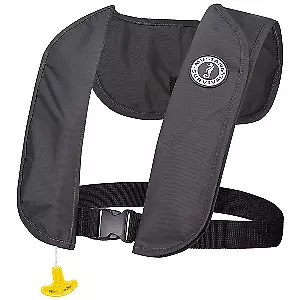 Mustang MIT 70 Inflatable PFD Admiral Grey Automatic/Manual MD4032-191-0-202 • $143.74