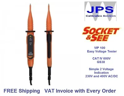 2 Pole Easy To Use Electrical Mains Voltage Tester Indicator JPST024 • £28.95