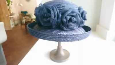 £15 • Buy Downton Abbey Edwardian Style Straw Hat Mother Of Bride Goodwood Garden Party