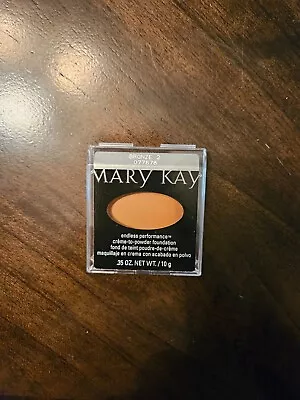 BRAND NEW & FRESH Mary Kay Creme To Powder Foundation Bronze 2 Free Shipping • $19.90