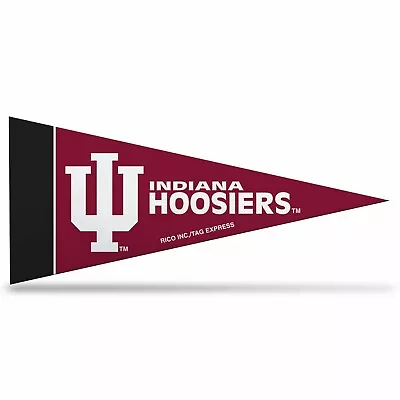 Indiana University NCAA Mini Pennant 9X4 Inch Felt • $2.99