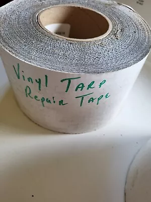 Black Vinyl Tarp Repair Tape 6  X 50 • $45