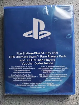 FIFA Ultimate Team PlayStation Plus 14 Day Trial Sony PS4 Video Game Brand New • £6.50