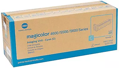 New Genuine Konica Minolta 4600 4690 4650 5600 Printer Cyan Imaging DRUM A0310GF • $109.95