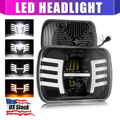 7x6 INCH LED Headlight H5054 DRL Headlamp For Mack RD CH SFA MS300P CH600 CS200P • $39.98