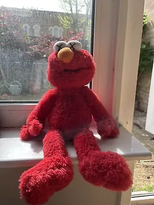 KAWS X UNIQLO Sesame Street Plush Soft Toy ELMO  • £40