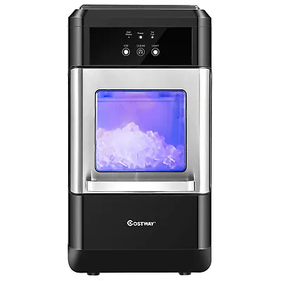 Costway Nugget Ice Maker Machine 44lbs Per Day W/Ice Scoop And Self-Cleaning • $319.99