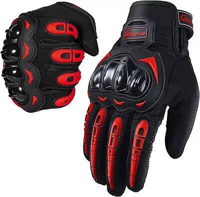 Motorcycle Gloves For Men Women Full Finger Touchscreen Motorbike Riding Gloves • $12.98