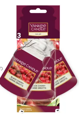 NEW Yankee Candle Car Jar Freshener Pack Of 3 Many Fragrances • £4.99
