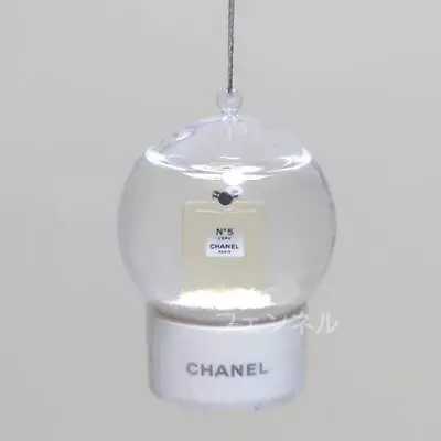 Rare Chanel Regular Novelty Charm-Shaped Snow Globe Decoration Interior • $242.55