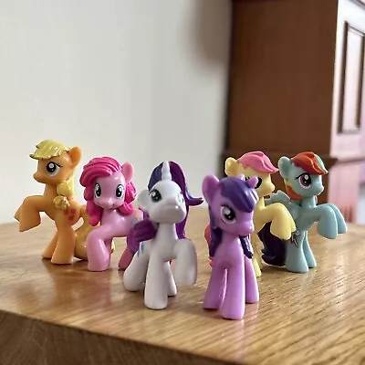 My Little Pony Mini Figures Blind Bag Lot Mane 6 Pinkie Twilight Rainbow Rarity • £8