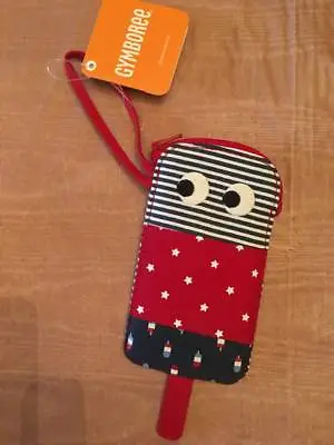 Gymboree Star Spangled Days Popsicle Wristlet Purse Red White Blue Cute NWT • $12.50