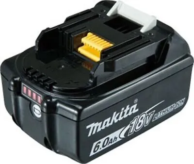 Makita 6.0Ah 18V Lithium-Ion Battery (BL1860B) • $60