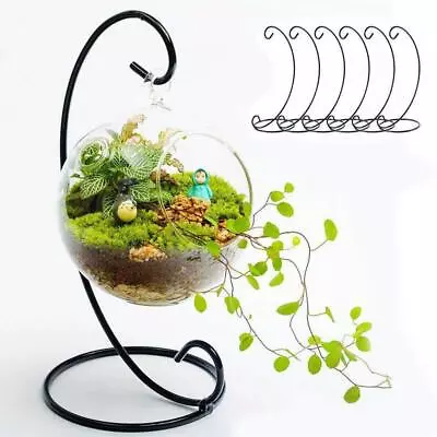 20PCS 9  Ornament Display Stand Iron Hanging Stand Rack Holder For Hanging Black • $29.99