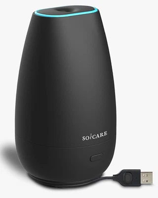 $38.75 • Buy SOICARE Car Diffuser, USB Plug-In Handy Small Car Essential Oil Diffuser, Cute P