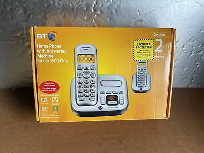 BT.Studio 4500 Plus. Landline Phone With Extension. With Answering Machine • £17.99
