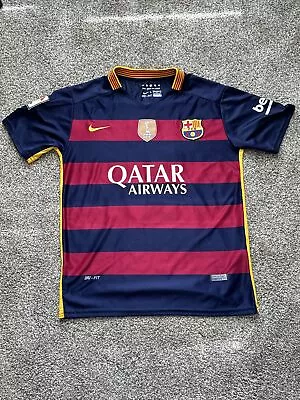 Lionel Messi Jersey Mens Size Medium FIFA World Champions Barcelona • $28