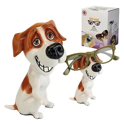 Optipaws Jack Russell Glasses Holder Dog Ornament NEW In Gift Box • £20.20