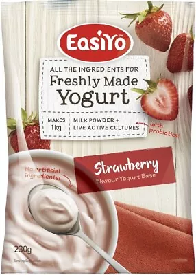 8 X 230g Easiyo Strawberry Yogurt • $75.80