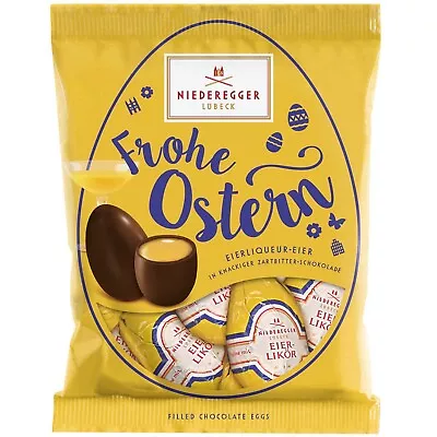 Niederegger Marzipan Easter Eggnog EGGS In Dark Chocolate 85g  FREE SHIP • $10.99