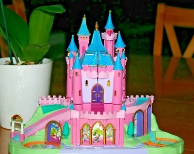 Disneyland Disney World Polly Pocket Magic Kingdom Castle Playset Incomplete • $49