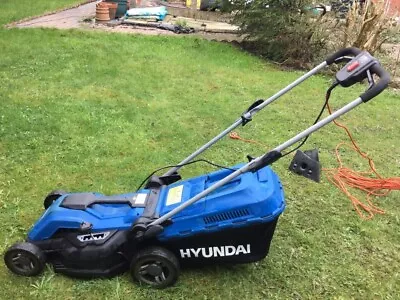 Hyundai HYM3800E Electric 1600w Push Lawn Mower 38cm/15in 240v • £80