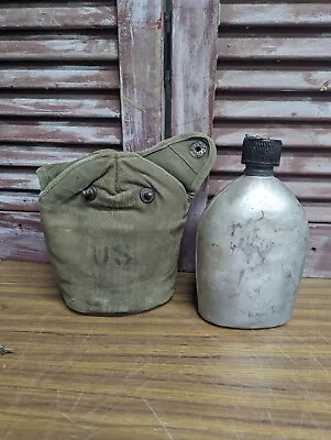 WW2  M1910 M1942 Canteen Cover  All Dated 1945 • $32