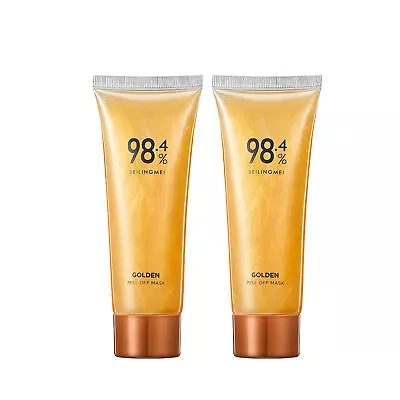 Gold Foil Peel-Off Mask 98.4% Beilingmei Gold Face Mask For Wrinkles 80g  • $15.49