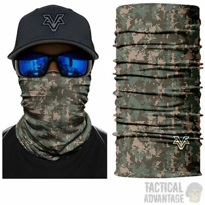ACU Digital Camouflage Snood Scarf Bandanna Face Neck Tube Balaclava Airsoft Hat • £7.99
