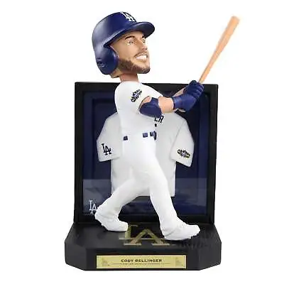 Cody Bellinger Los Angeles Dodgers Framed Showcase Bobblehead MLB Baseball • £115.64