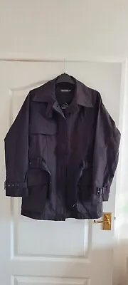 Craghopper's Women's Gore-Tex New World Belted Jacket Black Size 12 Used • £95