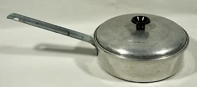 Vtg Comet Aluminum 3 Round Compartment Egg Poaching Pan With Lid • $17.76