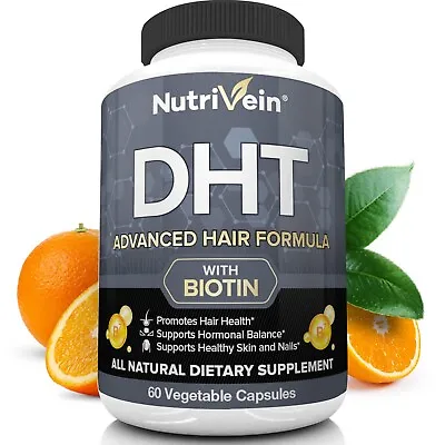 Nutrivein DHT Blocker With Biotin - Boosts Hair Growth & New Follicle Growth • $21.99