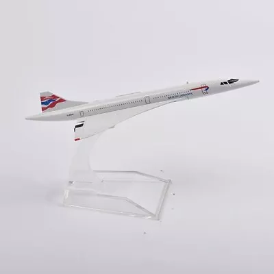 16cm British Concorde Metal Aircraft Plane Model • £12.99
