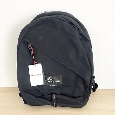 Macpac Litealp XL 30L Hiking Backpack Aztec Canvas New Black • £55.75