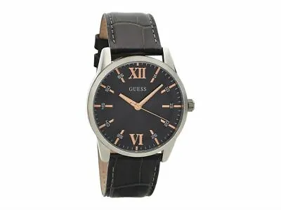W1307G1 Guess Mens Theo Grey Strap Wristwatch • £39.99