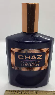 $39.99 • Buy CHAZ COLOGNE 3.5 OZ. RARE VINTAGE BLUE BOTTLE FROM TOM SELLECK - Empty