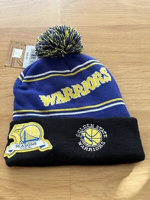 New Mitchell & Ness Golden State Warriors Beanie • $24.99